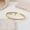 Gold, variant on Fashion Personality Round Beads Pattern Titanium Steel Bracelet