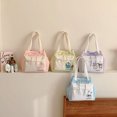 thumbnail image 2 of Bolso de mano Kawaii Sanrio Hello Kittys Mymelody Kuromi Pochacco, bolsa de hombro de Anime de dibujos animados, bolsa de lona de gran capacidad, bolsa de almacenamiento, 2 of 4