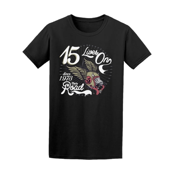 Motorcycle Tiger Racer Tee Men's -Image by Shutterstock