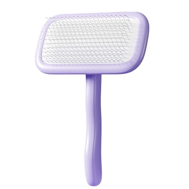 Professional Dog & Cat Slicker Brush for Shedding, Gentle Grooming Comb for Long & Short Haired Pets