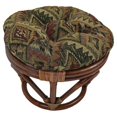 thumbnail image 1 of Rattan Footsool with Tapestry Cushion -San Carlos, 1 of 1