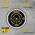 thumbnail image 3 of DEWALT Circular Saw Blade, 7 1/4 Inch, 24 Tooth, Wood Cutting (DWA31724D), 3 of 3