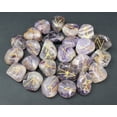 thumbnail image 2 of Amethyst Rune Stone Set of 25 and Velvet Storage Pouch NEW (Elder Futhark Runes), 2 of 7