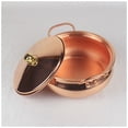 thumbnail image 3 of Pure copper pot copper soup pot cooking pot copper cookware handmade Shabu Shabu pot hot for home, restaurant part, for induction cooktop gas stove, 3 of 7
