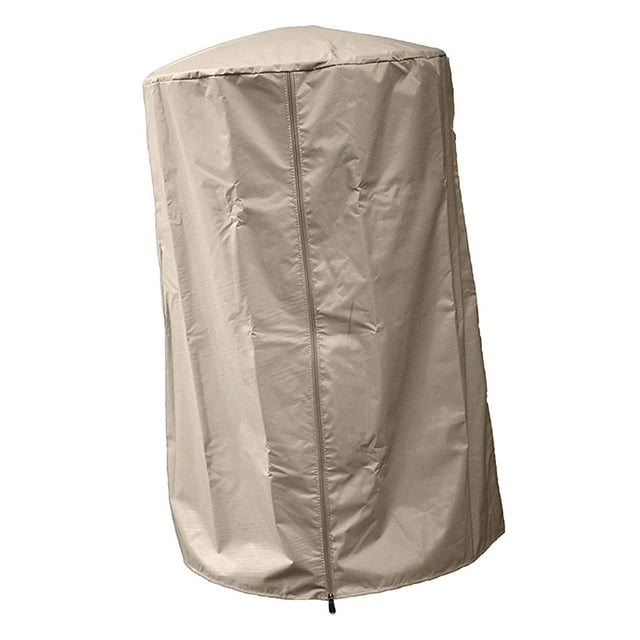 Almencla Housses de Chauffage de Patio Cylindre de Piscine d'Hiver Beige