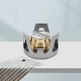 thumbnail image 4 of LJNYFDC Réchaud de Pique-Nique Mini Réchaud Extérieur avec Support Couvercle Réglable Pliable Poignée Coupe-Vent Camping Randonnée Brûleur Fourneau, 4 of 7