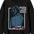 thumbnail image 2 of Squid Game The Frontman Begin the Next Game Adult Black Crew Neck Sweatshirt-XXL, 2 of 7