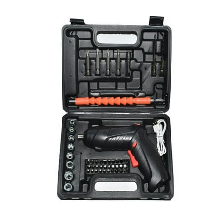 

48In1 Cordless Electric Screwdriver Rechargeable Drill Driver Power Tool Bit Set