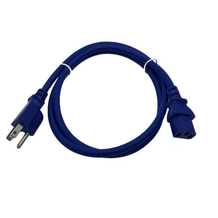 Kentek 4 Ft Blue Ac Power Cable Cord For Lg Tv 37lc2d