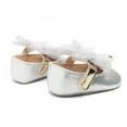thumbnail image 4 of BESLY Baby Newborn Girl Princess Shoes Moccasins Premium Lightweight Soft Sole Crib Shoes Toddler Shoes, 4 of 5