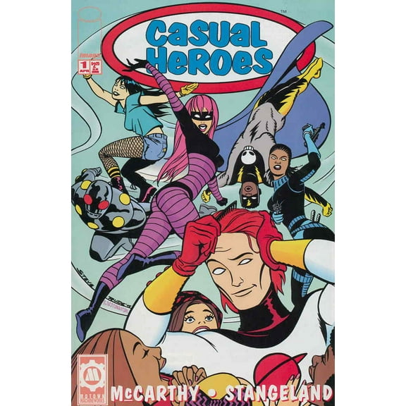 Casual Heroes #1 VF ; Image Comic Book