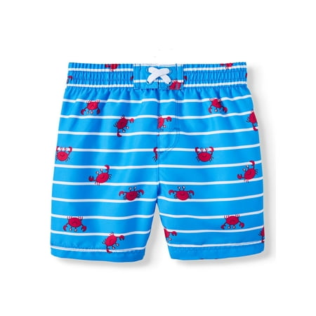 Wonder Nation Swim Trunks (Baby Boys) (Best Boy Shorts Swimwear)