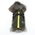 thumbnail image 2 of Cofre para perro con chaqueta de invierno, abrigo de algodón, pecho para mascota, espalda, traje para perro con cremallera, traje para mascota, 2 of 6
