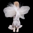 thumbnail image 3 of ángel Decoración Muñeca de Hadas Resina Boda para Bautizo Comunión Cumpleaños Decoración Forma Ángel, 3 of 9