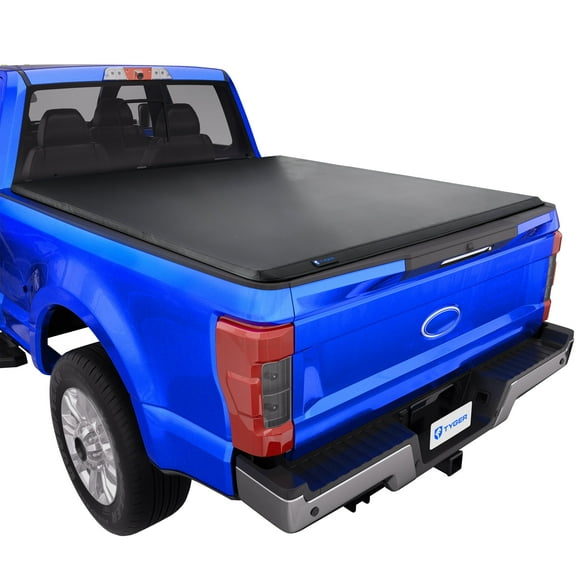 Tyger Auto T3 Soft Tri-fold Truck Bed Tonneau Cover Compatible with 2017-2025 Ford F-250 F-350 Super Duty | 8' (98") Bed | TG-BC3F1125