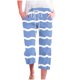 thumbnail image 1 of Pantalones Casuales de Mujer de Impresión Floral Cintura Elástica Suelta, Pantalones de Pierna Ancha Recta con Bolsillos, 1 of 5