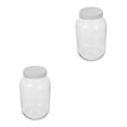 thumbnail image 6 of OUNONA 2pcs Wide Mouth Glass Mason Jar with Plastic Lid 1 Gallon Large Airtight Storage Container for Kitchen Canisters for Brewing Fermenting Pickling, 6 of 8