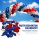 thumbnail image 4 of Red White and Blue Balloons, 67pcs 12 Inch Red White and Royal Blue Balloons 4th of July Patriotic Balloons, 4 of 5