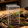 thumbnail image 6 of Small Acrylic Terrariums with Bottom Drain for Simple Cleaning and Improved Observability, 6 of 8