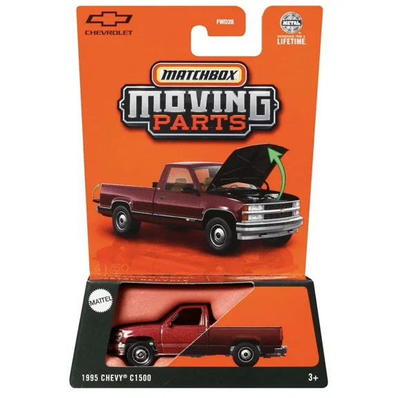 MATCHBOX 1995 CHEVY C1500 MOVING PARTS 2025