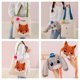 thumbnail image 4 of Zootopia Judy Hopps Bunny Reusable Tote Bag Detachable Shoulder Cute, 4 of 5