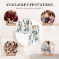 thumbnail image 5 of Goofa Cute Colorful Animal Printed Women’s 2 Piece Pajama Set Super,Pajamas Women's Long Sleeve Sleepwear Soft Button Down Loungewear Pjs Lounge Set Nightwear-X-Large, 5 of 9