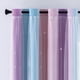 thumbnail image 2 of Cortinas XiDi Rainbow Pink Purple de doble capa opacas, 2 of 8