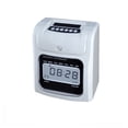 thumbnail image 1 of Time Clock 960SEB English Version Punch Cards For Small Business Staff Time Card Machine With Battery And Backlight, 1 of 5