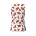 thumbnail image 3 of Rocae Hand Drawn Watermelon for Women's Workout Tank Top Lightweight Sleeveless Fit Tops- Moisture-Wicking, BreathableXX-Large, 3 of 9