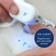 thumbnail image 4 of Claws & Tails Cortauñas para Perros y Gatos, con luz LED y UV para detección de tiña en Gatos, Carga USB Gris, 4 of 5