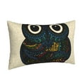 thumbnail image 2 of Daiia Owl with Mandala Bedding Waterproof Pillow Protector Zippered Queen – Bed Bug Proof Pillow Encasement-20"x30", 2 of 9
