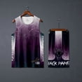 thumbnail image 5 of Camiseta de baloncesto de gran tamaño 4XS-7XL para hombres y niños 2023 nueva en 2 piezas, camiseta y pantalones cortos, ropa deportiva, uniforme de baloncesto para niños y hombres, 5 of 5