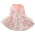 thumbnail image 1 of Dog Dress Puppy Princess Lace Sundress Pet Spring Summer Tutu Skirt for Small Medium Large Dogs Cats, 1 of 7
