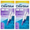 2 Pack Of Clearblue Ovulation Starter Kit, 10 Ovulation Tests, 1 Pregnancy Test