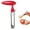 Red, variant on Avaner Corer Tool, Apple Core Removal, Stainless Steel Apple Core Remover Tool, Easy to Grip, Easy to Use