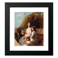 thumbnail image 2 of Henry Barraud 12x14 Black Modern Framed Museum Art Print Titled - Group Portrait of Four Children in a Landscape, 2 of 5
