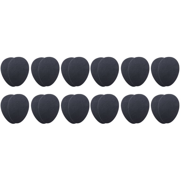 HOMEMAXS 2 Count Support Shoe Pads Inserts Anti-slip Sole Sole Pads Men and Women Black