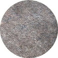 thumbnail image 1 of Unique Loom Tapis Feutre/caoutchouc Antidérapant Poignée 3' x 3' Rond Gris, 1 of 1