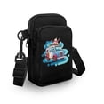thumbnail image 3 of HELLHERO Vintage Ice Cream Truck Crossbody Bags, Leakproof, Travel, Outdoor and Daily Use Polyester 4.33x1.97x7.09, 3 of 7