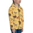 thumbnail image 5 of Pofeuu Cute Animals Print Teenage Zipper Hoodie Sweatshirts Hooded Casual Jackets With Pocket For Boys Girls-Small, 5 of 6