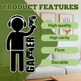 thumbnail image 3 of CCOCC Glow in the Dark Stickers,Easy Peel-And-Stick Playroom Wall Decor,Safe Non-Toxic Finish Wall Stickers Decor,Blue, 3 of 7