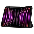 thumbnail image 5 of AICase Pencil Case Compatible with iPad Pro 12.9 Inch (2022/2021/2020, 6th/5th/4th Gen), Built-in Pencil Holder, Pencil 2 Support, Flexible Back Cover Stand  Black, 5 of 12