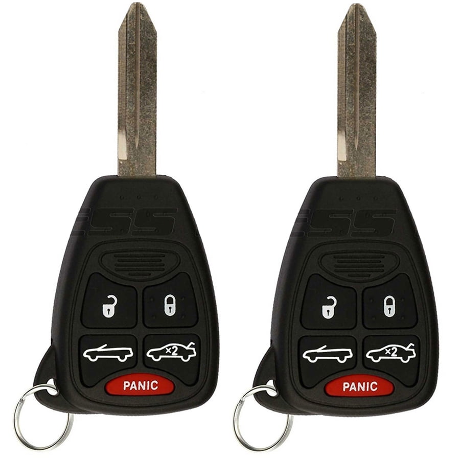2 PACK KeylessOption Keyless Entry Remote Control Uncut