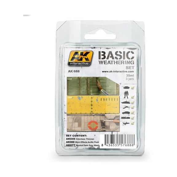 AK-Interactive Basic Weathering Set New