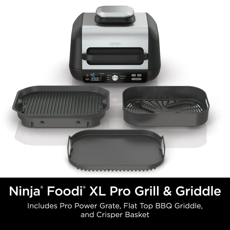 Ninja Foodi XL 5-in-1 Indoor Grill with 4-Quart Air Fryer