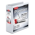 thumbnail image 2 of Premier Easy Open Clearvue Locking Slant-D Ring Binder, 3 Rings, 3" Capacity, 11 X 8.5, White | Bundle of 5 Each, 2 of 6