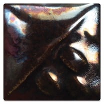 Mayco Raku Glaze - Black Metallic, RK100, Pint