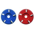 thumbnail image 4 of Graflsoa High-Performance Wood Carving Disc for Angle Grinders - 5-Tooth Red Tungsten Steel Blade, 16mm Inner Diameter, 90mm Outer Diameter, Durable & Easy to Install, 4 of 6