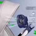 thumbnail image 3 of Ventilador de clip portátil USB Oficina Verano Refrigeración Estudiante Escritorio Mini ventilador (Azul) Sywqhk Alta Calidad, 3 of 8