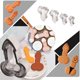 thumbnail image 5 of Molde divertido de galletas de acero inoxidable, 4 Uds., para decoración de suministros de fiesta para hornear DIY, 5 of 8